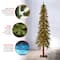 6 ft. Pre-Lit Hickory Cedar Artificial Christmas Tree, Clear Lights